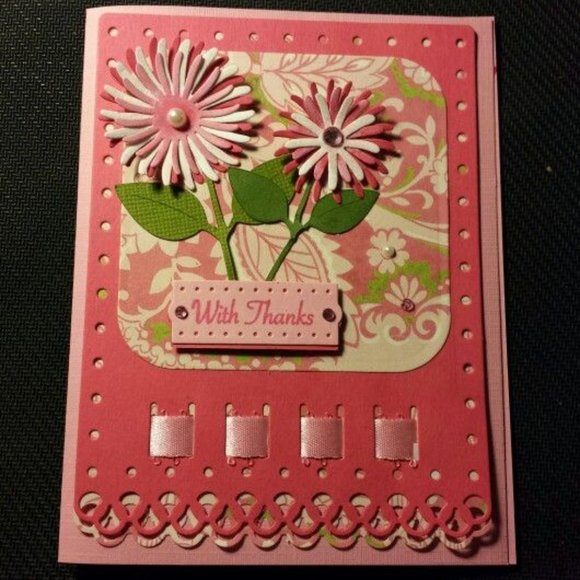 Spellbinders Nestabilities Card Creator A2 Fancy Ribbon Threader 4 pcs - Picture 5 of 8